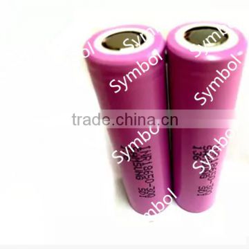 18650 3000mAh high drain samsung 30Q 3000mAh 3.7V Li-ion Battery Cells INR18650-30Q