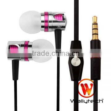 Wallytech Metal in-ear Earphone With Mic and Remote