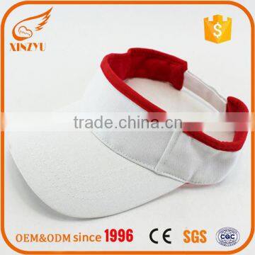 comfortable golf visor cheap sun visor cap/hat