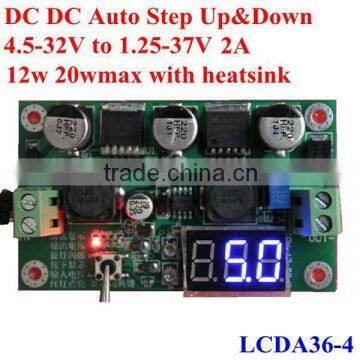 dc/dc step up and down PCB board/converter module 4.5 5.5 6.5 7V 8V 12V 14V 18V 20V 22V 24V 25V 28V 30V 32V