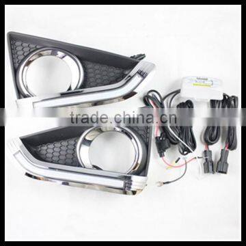 LED DRL daylight running light for Toyota Reiz car daytime running fog light driving fog lamps car styling