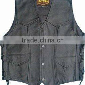 DL-1583 (Super Deal) Leather Vest , Daytona Leather Wears