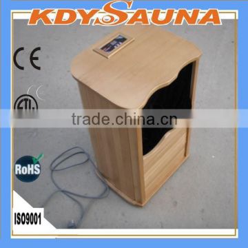 hemlock material portable barrel dry foot sauna KD-9004