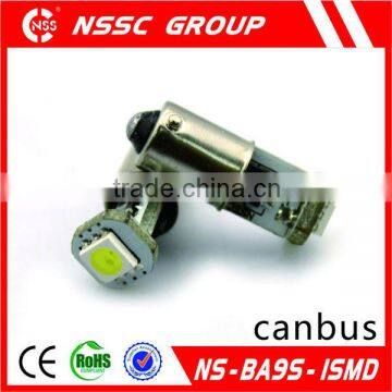 2014 New Canbus light led BA9S-1SMD-5050