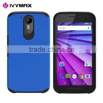 IVYMAX promotion hybrid shockproof mobile phone case for moto g4 plus