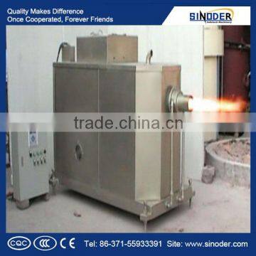 New full automatic High efficiency energy saving sawdust burner for egg tray dryer