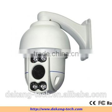 10x zoom, 1000TVL mini high speed PTZ dome camera,50m IR distance,