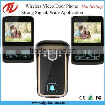Night Vision 3.5" TFT Color LCD Digital Wireless Video Door Bell