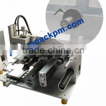 Semi automatic front and back labeling machine