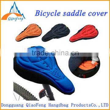 Custom Gel Silicone Comfortable Breathable Bicycle Seat Cover / Bike Saddle Pad photo-2