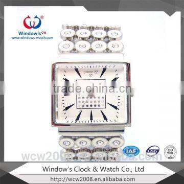 2014 copper case stainless steel back quartz bangle watches