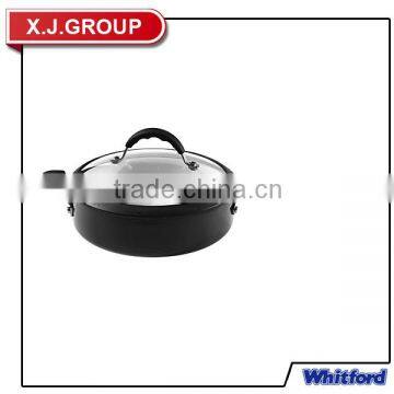 Aluminum Non-stick Saucepot with GLass Lid