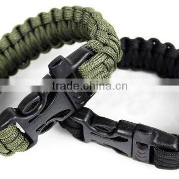 factory wholesale survival rope bracelet