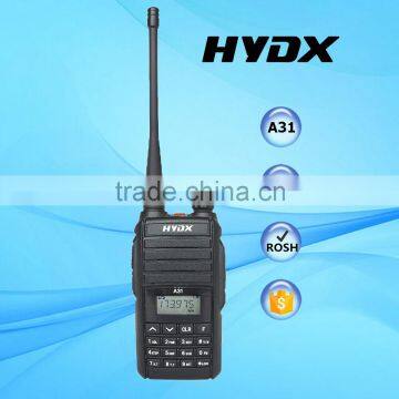 HYDX A31 uhf/vhf leisure communications Analog walkie talkie wholesale portable 2 way radio