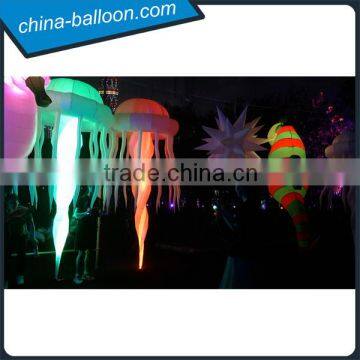 Amazing Inflatable Jellyfish Lighting,inflatable Jellyfish Decoration,led Inflatable Jellyfish Balloon photo-3