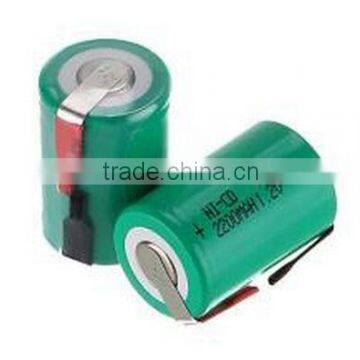 Rechargeable Ni-Cd battery SC 1.2V 2200mAh