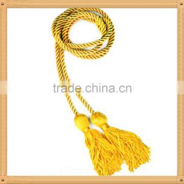 Rayon honor rope ,graduation cords for Hat