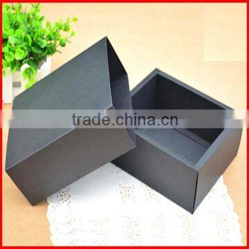 Custom Black Card Paper Gift Box Drawer Packing Wholesale photo-2