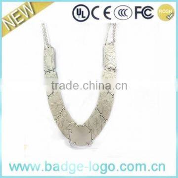 custom die casting zinc alloy necklace