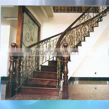 wrought iron stair