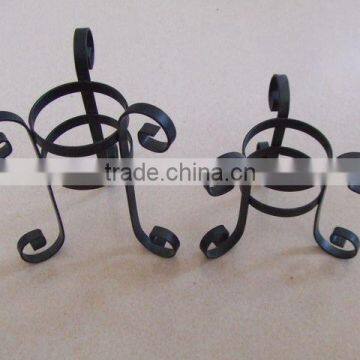 wrought iron candle holder