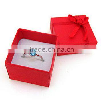 wholesale small popular red jewelry ring box