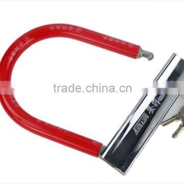 Hot Sale Good Quality Factory Price Durable Anti-theft Bicycle Square U Lock 822 823 photo-2