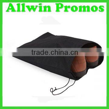 Cheap Custom Logo drawstring Shoe Non Woven Fabric Bag