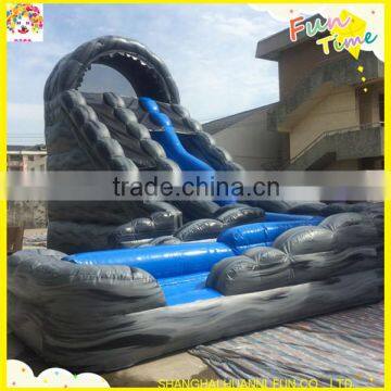 Factory Supply Fun Inflatable Water Park With Two Slides and Pool for Kids Backyard photo-2