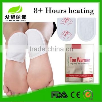 2015 winter elderly care products Disposable foot pads /Foot warmers pad with CE