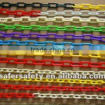 Caution plastic chain