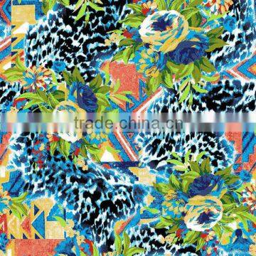 rayon printed fabric beauty in 2014