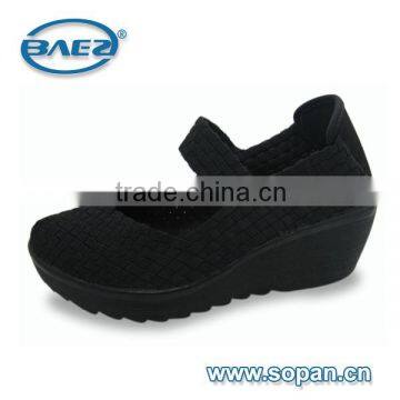 Comfortable women elastic shoes