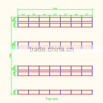 CE Certification 3000mm Height Adjustable 50 mm Pitch Metal Pallet Rack photo-3