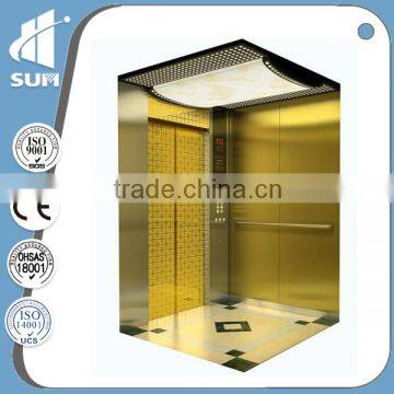 CE Approved Fast Speed 2m/s With Machine Room Passenger Elevator photo-2