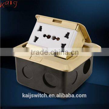 86 style multi function floor mounted electrical outlets