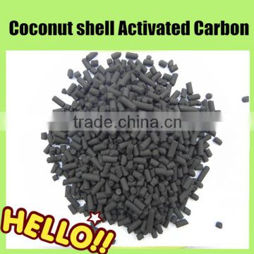 CTC 60 coal based columnar activated carbon 4mm for gas adsorption( cylindrical form)