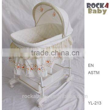 Hotsale Baby sleep Cradle Baby Bassinet with rocker