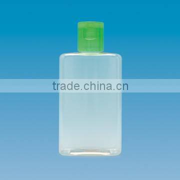 100ml empty baby oil bottle with the flip cap lotion oil square bottle