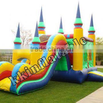 Kids Favourtie Place Jumping Inflatable Bouncy Castle Slide