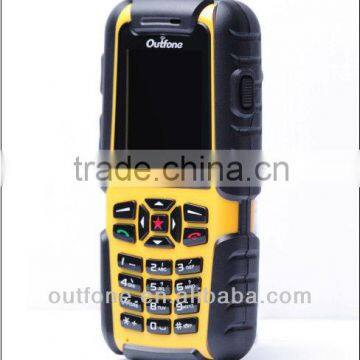 The cheapest and professional rugged phone IP67 Waterproof Dustproof Crushproof with GPS and Walkie Talkie for outdoor fans