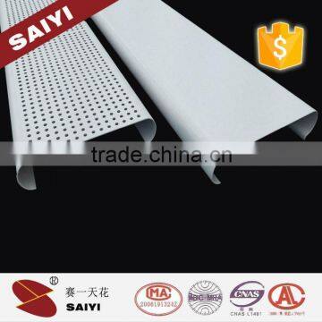 Decorative 200mm 300mm Strip Aluminum Ceiling