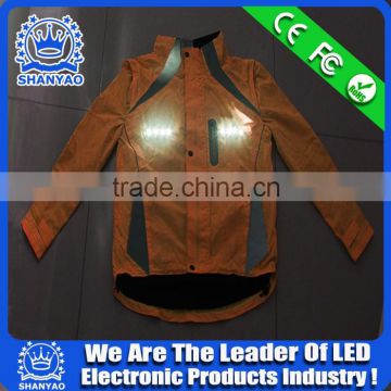 2016 Hot Selling LED Refletive Clothing For Road Safety At Night