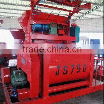 2013 Hot sale in HYM-JS750 concrete mixer manual concrete block moulding machine