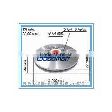 brake disc 2996121 car brake disc OEM brake disc for Iveco