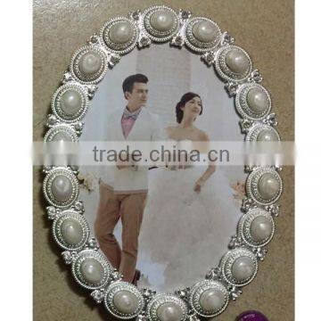 Round Shape Alloy Photo Frames