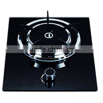 Single Burner Black Tempred Glass Gas stoves
