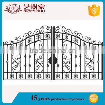 security grand entrance wrought iron gate panels for sale