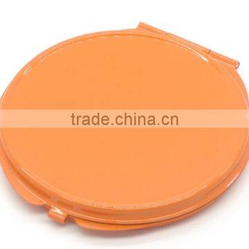 foldable metal wholesale pocket mirror and Custom pu make up mirror/compact mirror/pocket mirror