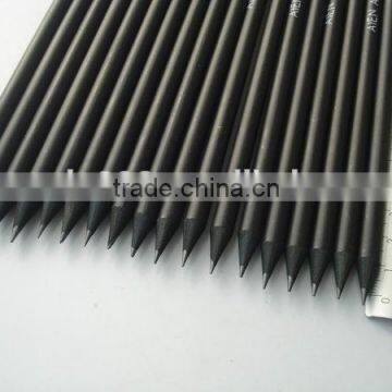 2015 Promtional Office Supply Printed Black Wood Pencil With Eraser for Advertising photo-5